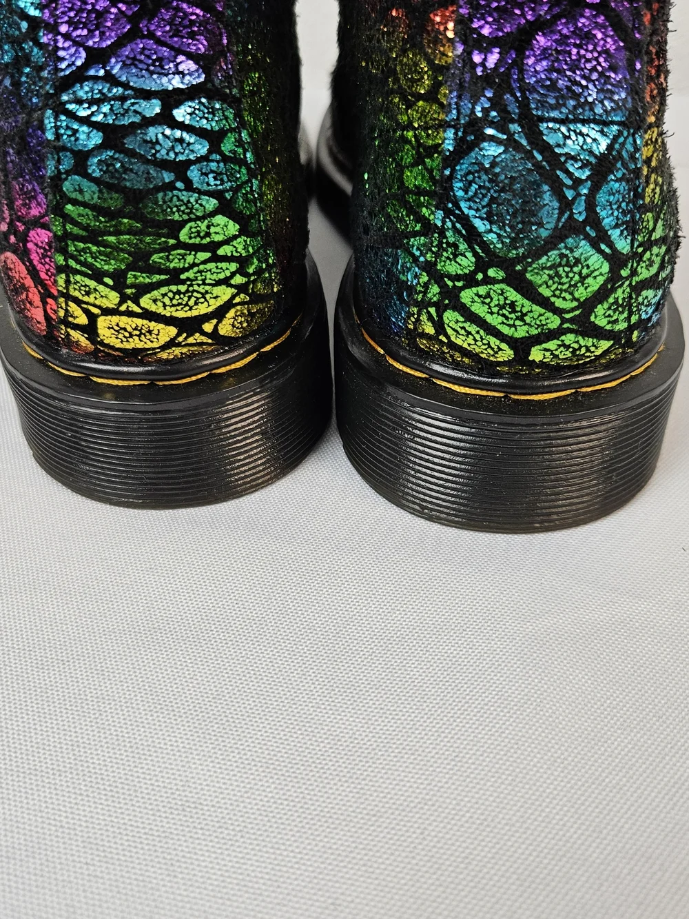 Dr. Martens Kids 1460 Pascal Metallic Boots Size US 4M